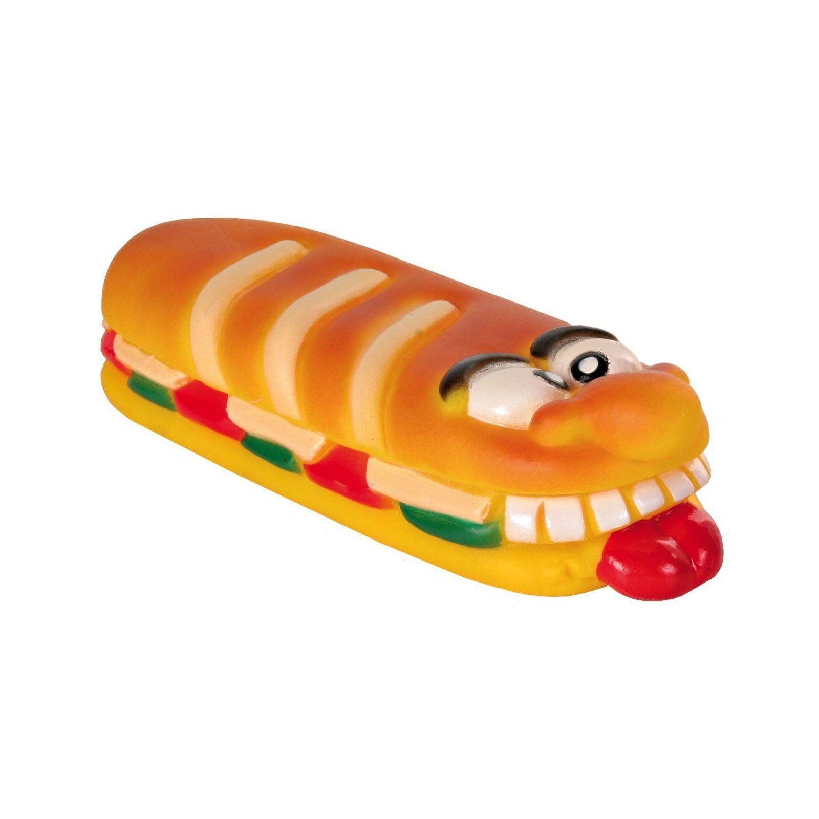 Іграшка для собак Trixie Бутерброд з пискавкою 19 см (вініл)
