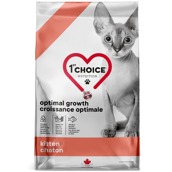 1st Choice Kitten Optimal Growth ФЕСТ ЧОЙС РИБА ДЛЯ КОТЯТ сухий суперпреміум корм для кошенят, 1.8 кг