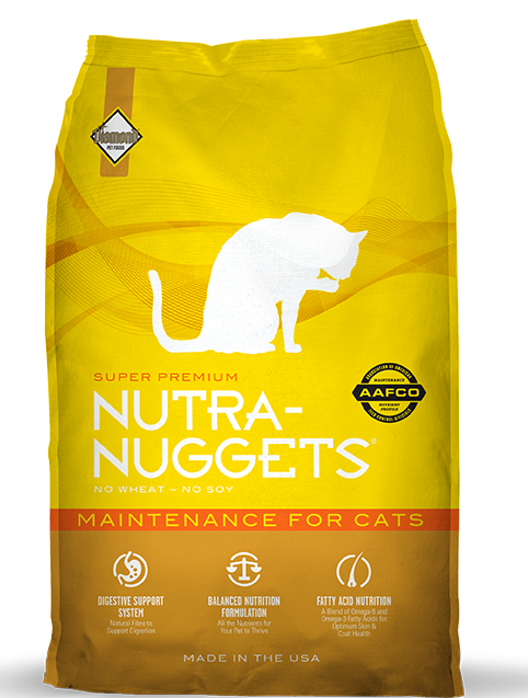 Nutra Nuggets Maintenance Formula for Cats Сухий корм супер преміум класу для стерилізованих котів та котів з нормальною, низькою активністю 3 кг