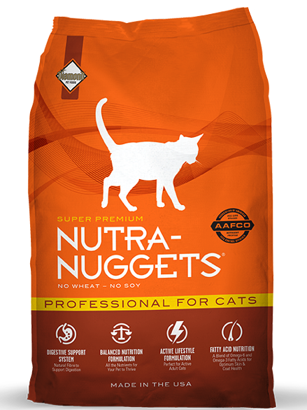 Nutra Nuggets Professional Formula for Cats Сухой корм супер премиум класса для взрослых кошек 3 кг