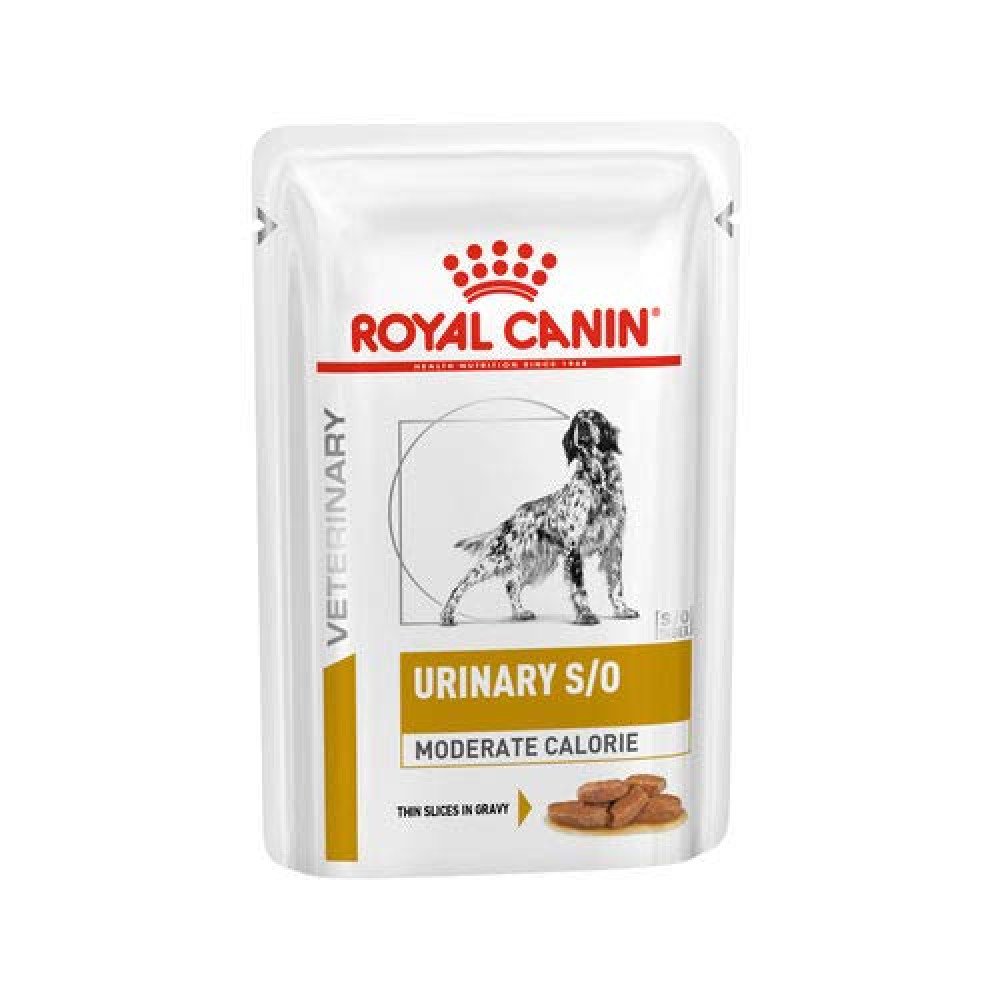 Влажный корм Royal Canin Urinary S/O Moderate Calorie при мочекаменной болезни у собак, 100 г