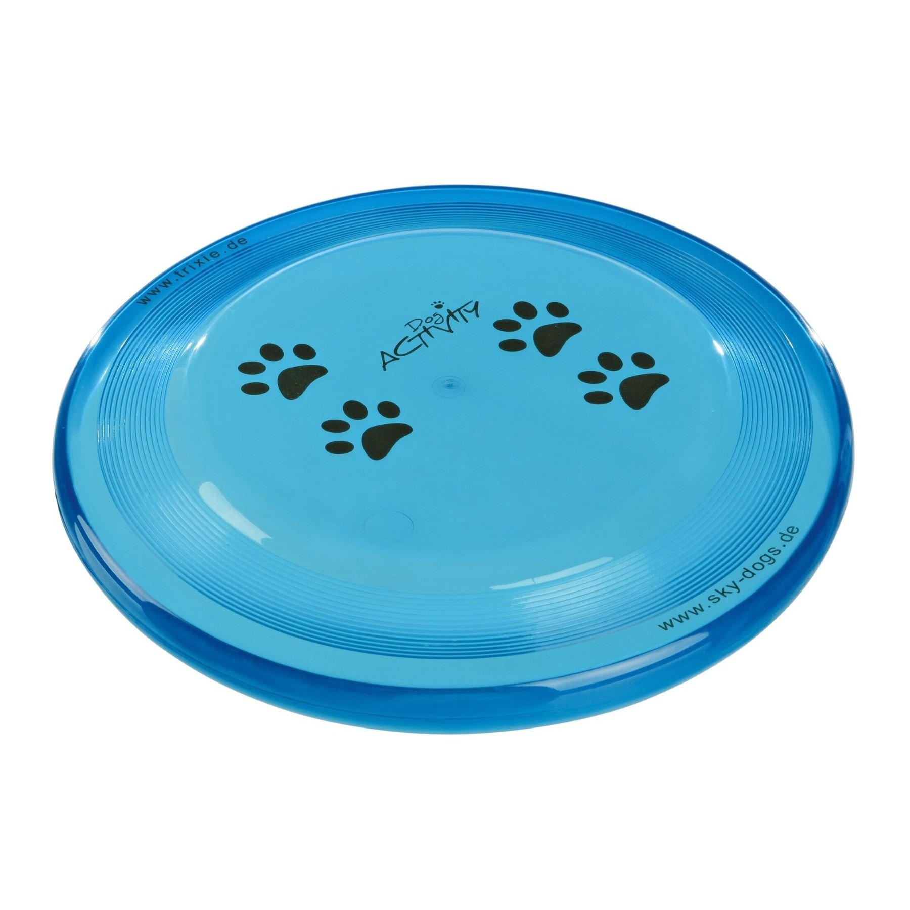 Игрушка для собак Trixie Летающая тарелка d=23 см (пластик, цвета в ассортименте)