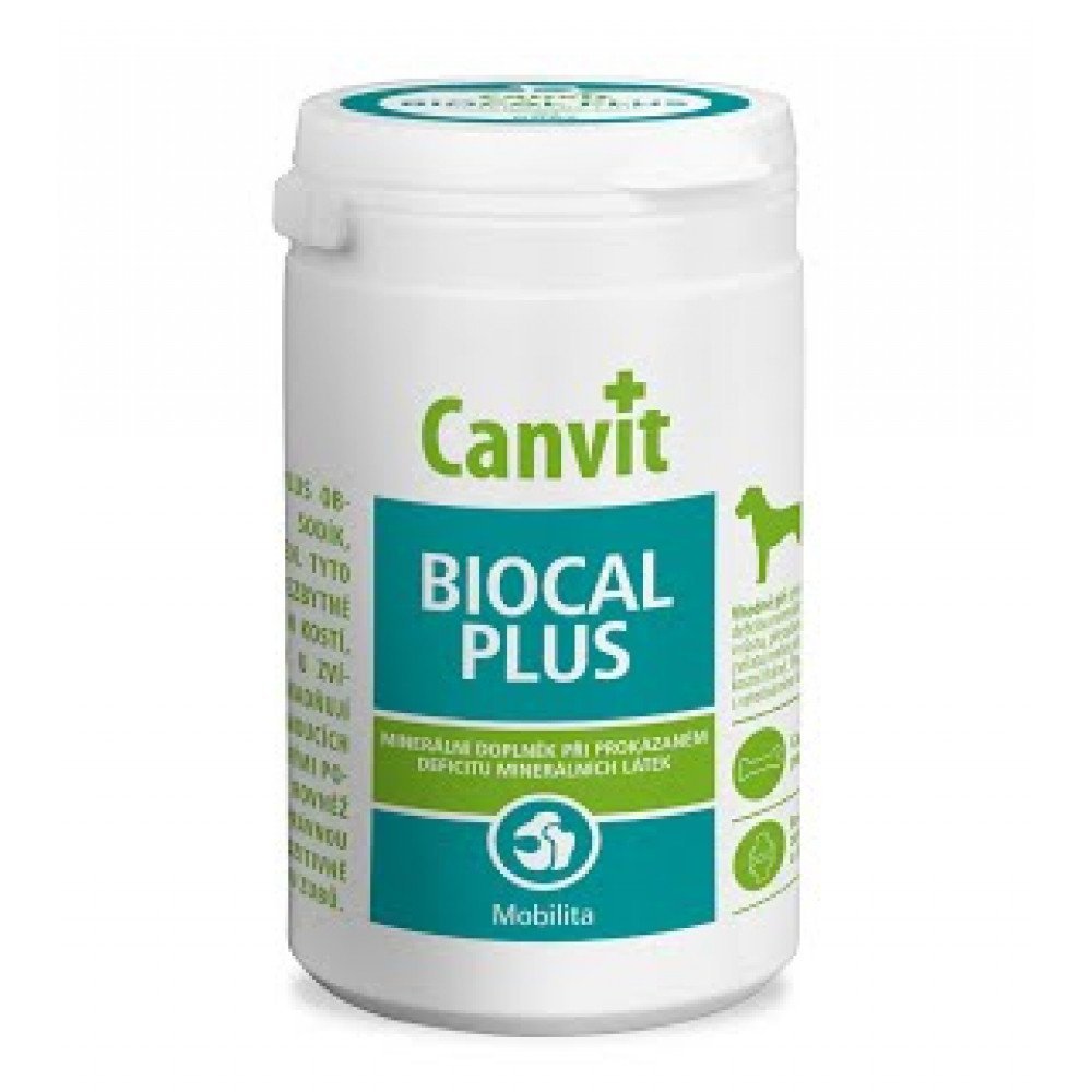 Вітамінна добавка Canvit Biocal Plus for Dogs для зміцнення імунної системи для собак, 1 кг