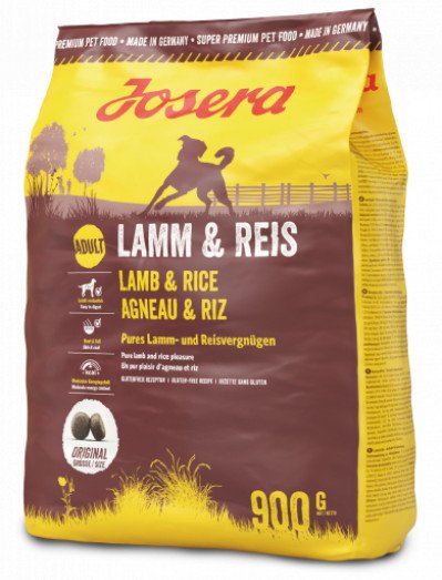 Josera Lamm Reis сухой корм для собак (Йозера Лем энд Райс с ягненком и рисом) 900 г