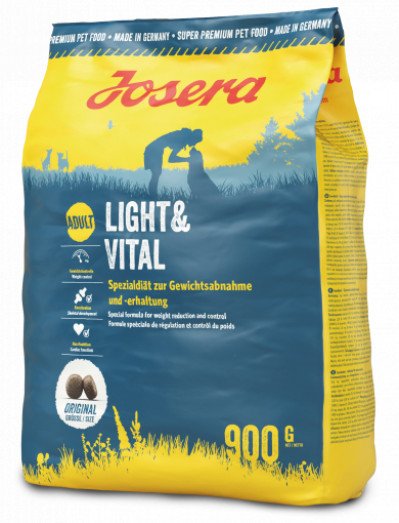 Josera Light Vital сухой корм для собак (Йозера Лайт энд Витал) 900 г