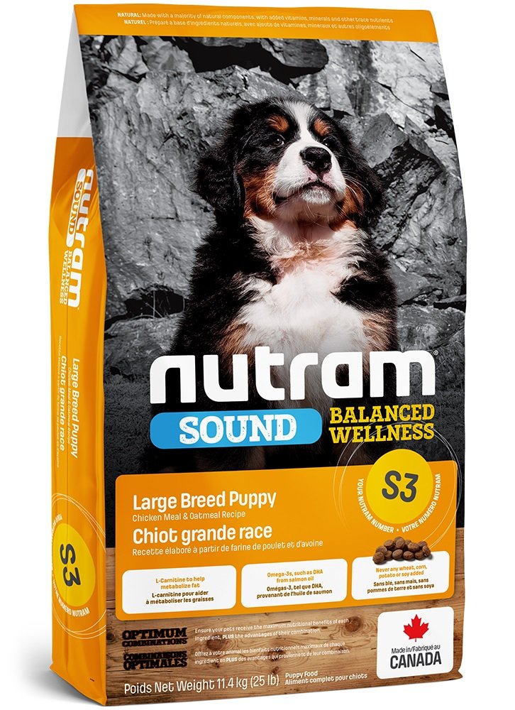 NUTRAM Sound Balanced Wellness Puppy холістик корм для цуценят великих порiд 11,4 кг