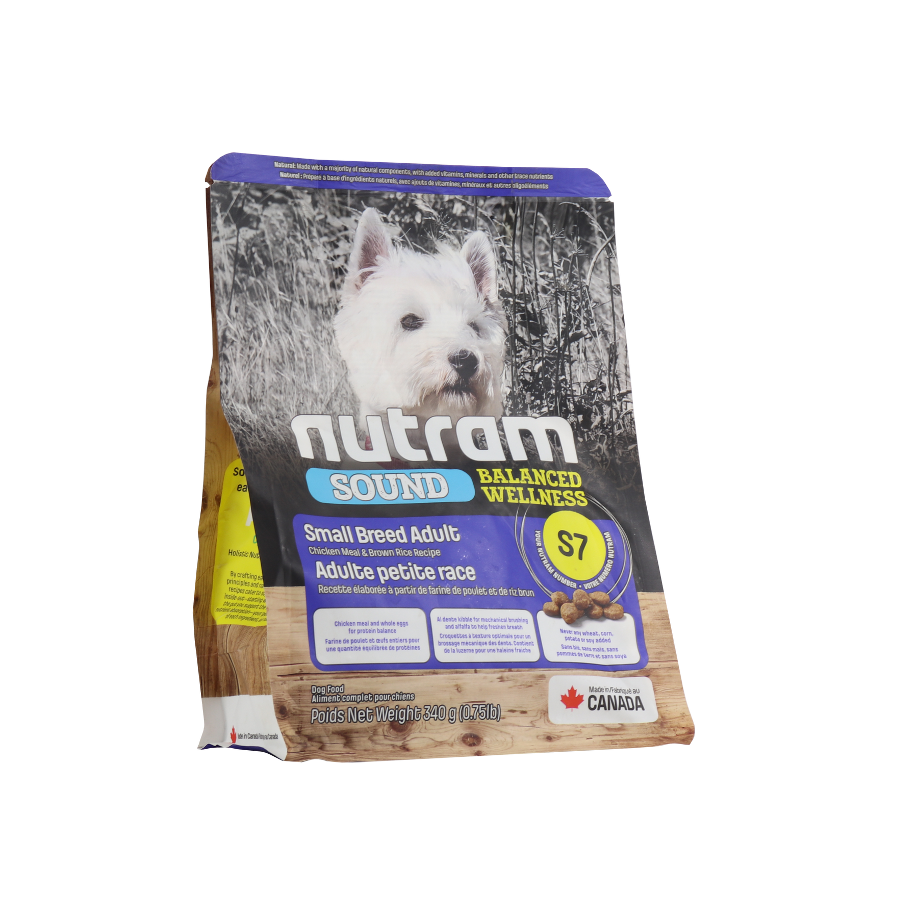NUTRAM Sound Balanced Wellness Small Breed Adult Dog холістик корм для собак дрiбних порiд 340 г