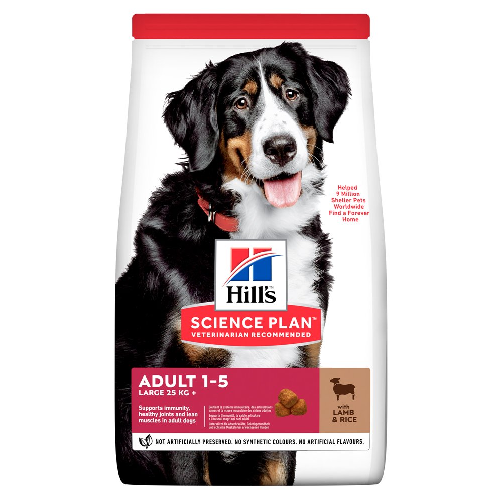 HILL'S SP Adult Large Breed Хіллс Сухий Корм для Собак з Ягням і Рисом - 14 кг