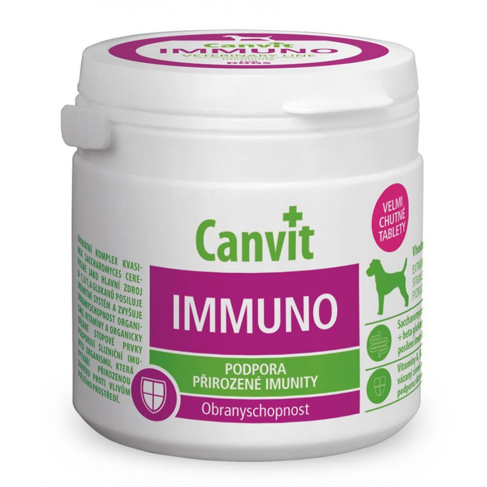 Витаминная добавка Canvit Immuno for Dogs для укрепления иммунитета у собак, 100 г