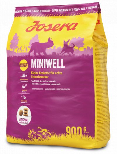 Josera Miniwell сухий корм для собак (Йозера Мінівель) 900 г