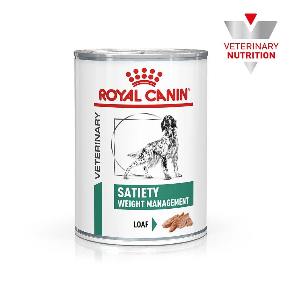 Вологий корм Royal Canin Satiety Weight Management для собак із зайвою вагою, 410 г