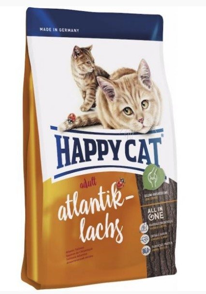 Happy Cat (Хеппі Кет) - Supreme Atlantik Lachs Сухий корм для кішок з лососем 0,3 кг