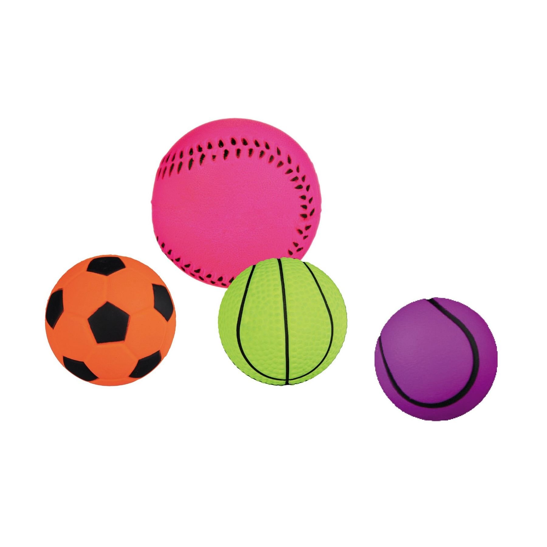 Іграшка для собак Trixie М'яч d=3,8 см / d=4,5 см (спінена гума, кольори в асортименті)