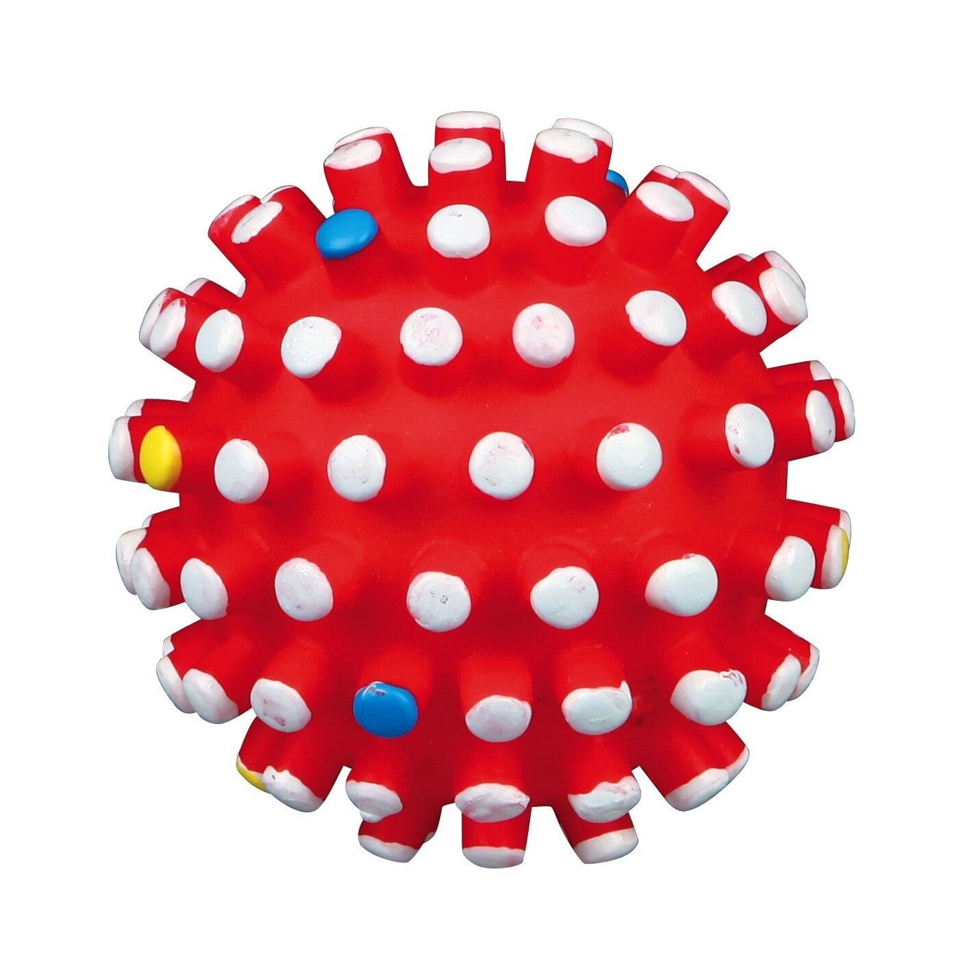 Игрушка для собак Trixie Мяч игольчатый с пищалкой d=6 см (винил, цвета в ассортименте)