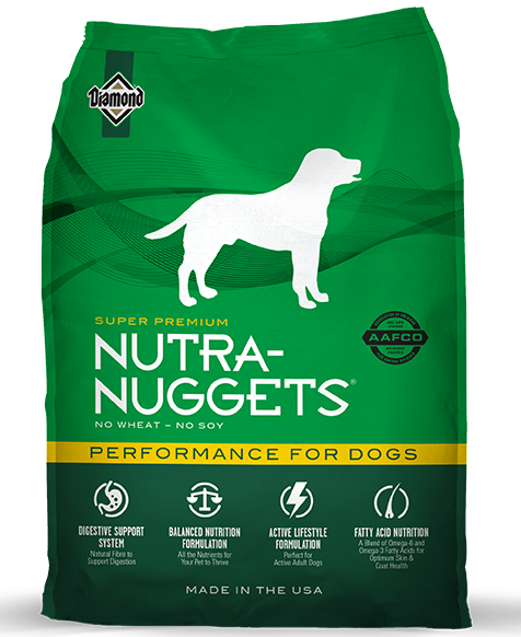 Nutra Nuggets Performance Formula for dogs Сухий корм суперпреміум класу для дорослих активних собак 15 кг