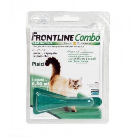FrontLine Combo Spot On (Фронтлайн Комбо) краплі від бліх і кліщів для котів