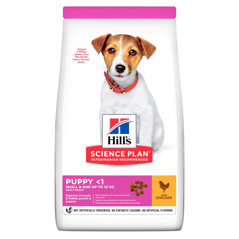 HILL'S SP Puppy Small & Miniature Хиллс Сухой Корм ​​для Щенков мелких пород с Курицей - 300 г