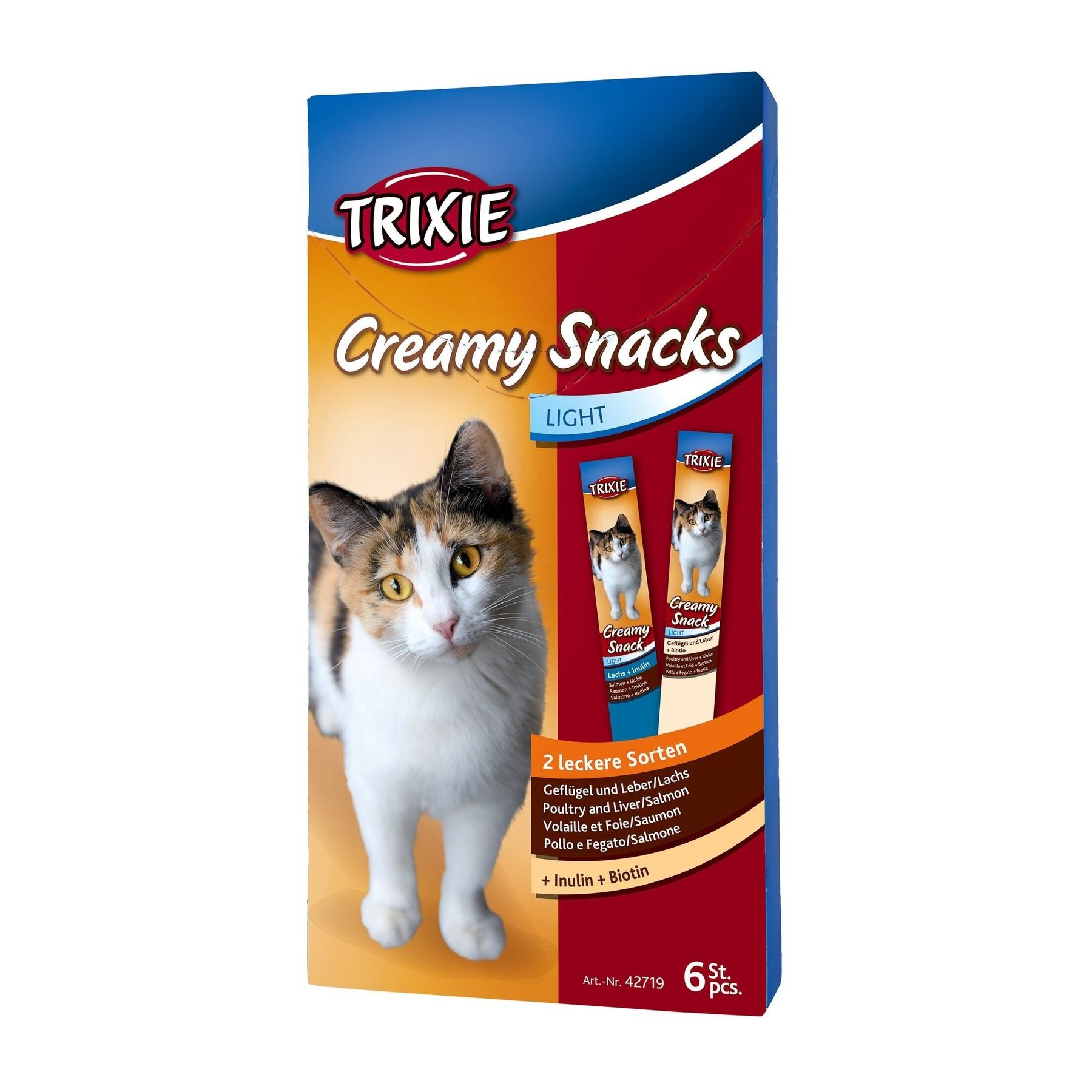 Лакомство для кошек Trixie Creamy Snacks (домашняя птица)
