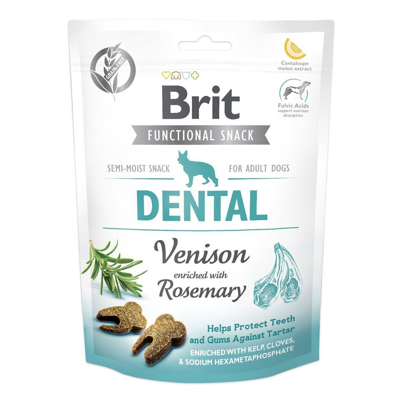 Brit Functional Snack Dental - Лакомство для собак 150 г (для зубов)